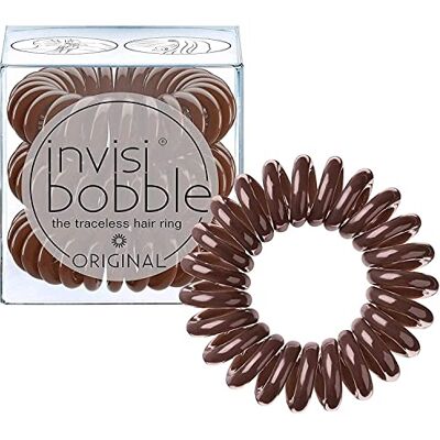 invisibobble Original élastique cheveux Pretzel Brown x3I Elastique en spirale pour femme et homme marron I Elastiques cheveux sans traces tenue forte - Publicité invisibobble Original élastique cheveux Pretzel Brown x3I Elastique en spirale pour femme et homme marron I Elastiques cheveux sans traces tenue forte - Publicité