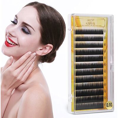 ZJchao Extension de faux sourcils fins noirs, mélange, 5 – 8 mm - Publicité ZJchao Extension de faux sourcils fins noirs, mélange, 5 – 8 mm - Publicité