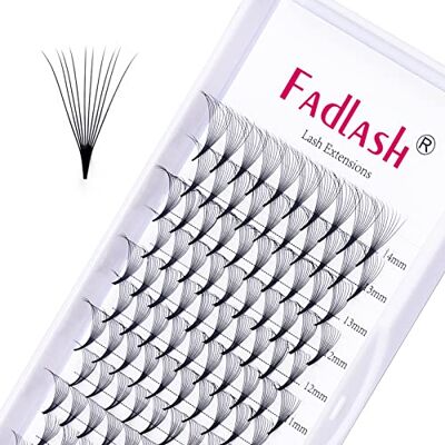 FADLASH Volume Russe D Curl 10D 0.07mm 8~14mm Extensions de Cils Naturel Longs Cils Individuels Cils Professionnels Grappes Naturelles Flare Sans Noeud (D curl 0.07mm, 10D 8-14mm) - Publicité FADLASH Volume Russe D Curl 10D 0.07mm 8~14mm Extensions de Cils Naturel Longs Cils Individuels Cils Professionnels Grappes Naturelles Flare Sans Noeud (D curl 0.07mm, 10D 8-14mm) - Publicité