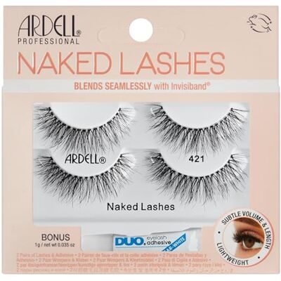 Ardell Naked Lashes 421 Lot de 2 pipettes duo 1 g - Publicité Ardell Naked Lashes 421 Lot de 2 pipettes duo 1 g - Publicité