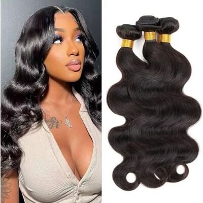 IFLY Tissage Naturel Cheveux Humain Ondulé Body Wave Mèches Weave 161820 Pouces - Publicité IFLY Tissage Naturel Cheveux Humain Ondulé Body Wave Mèches Weave 161820 Pouces - Publicité