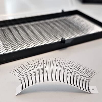 XXL Lashes Cils W pour extension de cils, 320 éventails de cils pré-fabriqués, cils 3D pour la technique du Volume, cils triples (15 mm, C-Curl 0,15) - Publicité XXL Lashes Cils W pour extension de cils, 320 éventails de cils pré-fabriqués, cils 3D pour la technique du Volume, cils triples (15 mm, C-Curl 0,15) - Publicité