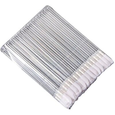Brussels08 Lot de 50 pinceaux à lèvres jetables pour maquillage, application gloss, voyage Applicateur avec embout pinceau - Publicité Brussels08 Lot de 50 pinceaux à lèvres jetables pour maquillage, application gloss, voyage Applicateur avec embout pinceau - Publicité