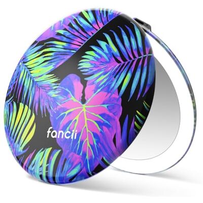 Fancii Taylor Miroir de voyage compact avec éclairage LED, rechargeable, grossissement x10/1x, 3 réglages de lumière – Idéal pour le maquillage, les retouches en déplacement, le toilettage (oasis - Publicité Fancii Taylor Miroir de voyage compact avec éclairage LED, rechargeable, grossissement x10/1x, 3 réglages de lumière – Idéal pour le maquillage, les retouches en déplacement, le toilettage (oasis - Publicité
