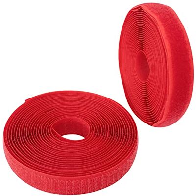AERZETIX C65911 Bande/rouleau de scratch 20 mm 5 mètre auto-agrippant organisateur/serre câbles ruban sac vêtement attache sangle couleur: rouge framboise en polyamide et polyester - Publicité AERZETIX C65911 Bande/rouleau de scratch 20 mm 5 mètre auto-agrippant organisateur/serre câbles ruban sac vêtement attache sangle couleur: rouge framboise en polyamide et polyester - Publicité