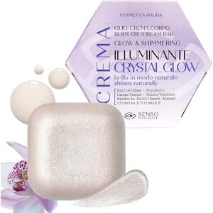 Senso Naturale - Crystal Glow Huile Solide pour le Corps - 80 g - Publicité Senso Naturale - Crystal Glow Huile Solide pour le Corps - 80 g - Publicité