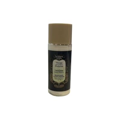 La Sultane de Saba Voyage Malaisie LAIT CORPOREL FLEUR DE FRANGIPANIER 50ml - Publicité La Sultane de Saba Voyage Malaisie LAIT CORPOREL FLEUR DE FRANGIPANIER 50ml - Publicité