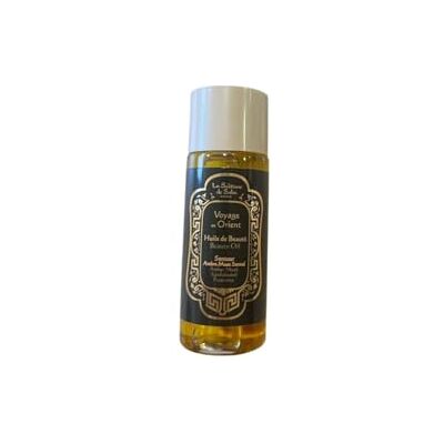 La Sultane de Saba Voyage en Orient HUILE CORPORELLE AMBRE, MUSC, SANTAL 50ml - Publicité La Sultane de Saba Voyage en Orient HUILE CORPORELLE AMBRE, MUSC, SANTAL 50ml - Publicité