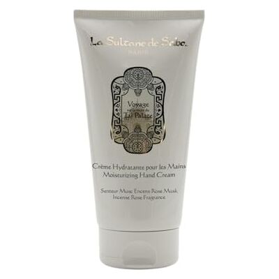 La Sultane de Saba Voyage sur la route du Taj Palace CRÈME MAINS MUSC, ENCENS, ROSE 50ml - Publicité La Sultane de Saba Voyage sur la route du Taj Palace CRÈME MAINS MUSC, ENCENS, ROSE 50ml - Publicité