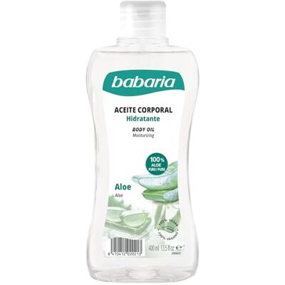 Babaria aloe vera moisturizing body oil 400ml btsw-29699 - Publicité Babaria aloe vera moisturizing body oil 400ml btsw-29699 - Publicité
