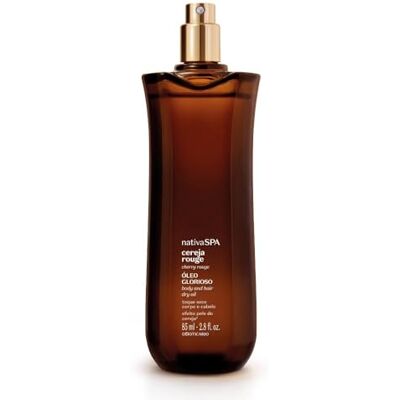 O Boticário Nativa SPA Cereza Rouge Huile corporelle parfumée 200 ml - Publicité O Boticário Nativa SPA Cereza Rouge Huile corporelle parfumée 200 ml - Publicité