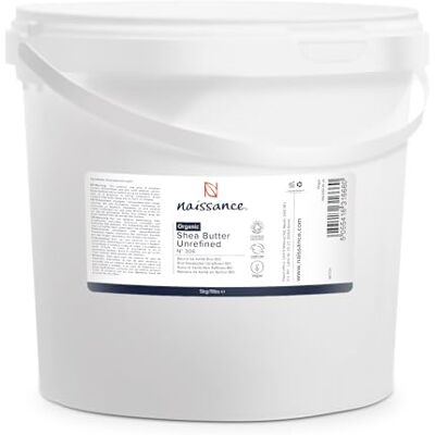 Naissance Beurre de Karité Brut BIO d'Afrique (No. 306) 5kg Non Raffiné, Solide pour Cheveux Sec ou Afro, Corps, Visage Pur, Végan, Naturel et Certifié BIO - Publicité Naissance Beurre de Karité Brut BIO d'Afrique (No. 306) 5kg Non Raffiné, Solide pour Cheveux Sec ou Afro, Corps, Visage Pur, Végan, Naturel et Certifié BIO - Publicité