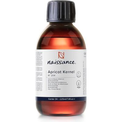 Naissance Huile de Noyau D’Abricot (No. 204) 225ml Huile Végétale pour Visage, Corps, Cheveux, Barbe, Massage, Ongle Sans Odeur, Végan - Publicité Naissance Huile de Noyau D’Abricot (No. 204) 225ml Huile Végétale pour Visage, Corps, Cheveux, Barbe, Massage, Ongle Sans Odeur, Végan - Publicité