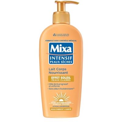 Mixa - Lait Corps Nourrissant Peaux Claires Soleil 250 ml - Publicité Mixa - Lait Corps Nourrissant Peaux Claires Soleil 250 ml - Publicité