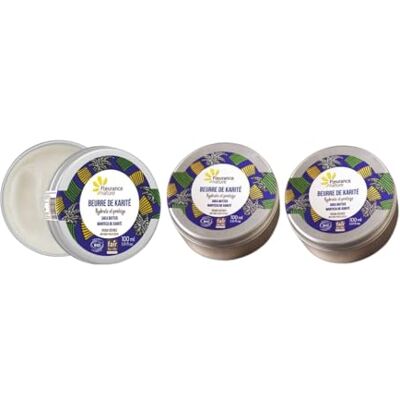 Fleurance Nature - Triplo Beurre de Karité Bio- 100ml- Certifié Bio Cosmos Ecocert et équitable- Soin corporel bio femme & Homme- crème hydratante et nourrissante beurre de karité bio pur-24183 (3) - Publicité Fleurance Nature - Triplo Beurre de Karité Bio- 100ml- Certifié Bio Cosmos Ecocert et équitable- Soin corporel bio femme & Homme- crème hydratante et nourrissante beurre de karité bio pur-24183 (3) - Publicité
