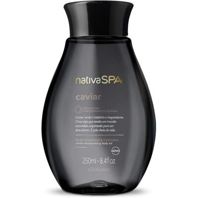 O Boticário Boticario Nativa Spa Body Oil 200Ml Caviar - Publicité O Boticário Boticario Nativa Spa Body Oil 200Ml Caviar - Publicité