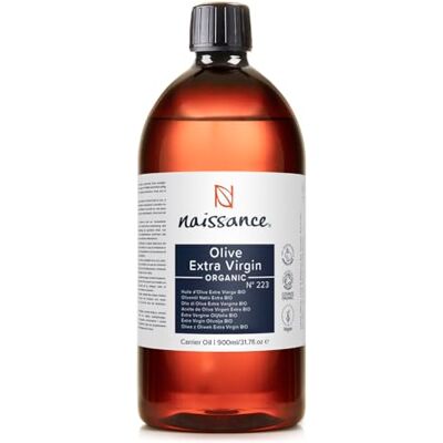 Naissance Huile Végétale D'Olive Vierge Extra Certifiée BIO (No. 223) 900ml Pure, Naturelle, Vegan Pour Le Soin De La Peau, Cheveux, Massage - Publicité Naissance Huile Végétale D'Olive Vierge Extra Certifiée BIO (No. 223) 900ml Pure, Naturelle, Vegan Pour Le Soin De La Peau, Cheveux, Massage - Publicité