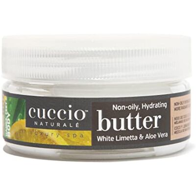 Cuccio Naturale - White Limetta Aloe Vera - Beurre Corporel - Publicité Cuccio Naturale - White Limetta Aloe Vera - Beurre Corporel - Publicité