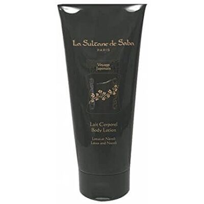 La Sultane de Saba Lait corporel Lotus & Neroli Voyage japonais - Publicité La Sultane de Saba Lait corporel Lotus & Neroli Voyage japonais - Publicité