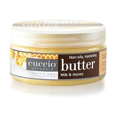 Cuccio Naturale Lait & Miel Hydratant 24h - Beurre pour le corps - Publicité Cuccio Naturale Lait & Miel Hydratant 24h - Beurre pour le corps - Publicité
