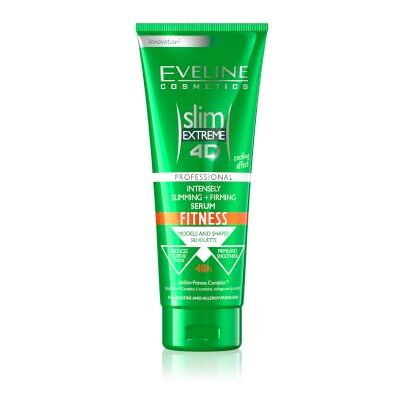 Eveline Fitness Slim Extreme 4D Serum - Réduction et Tonification - Publicité Eveline Fitness Slim Extreme 4D Serum - Réduction et Tonification - Publicité