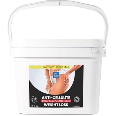 bleu & marine Bretania Anticellulite d'Algues INTENSIF: Combat la Cellulite et Raffermissant Corps. Traitement Efficace, Résultats Visibles. Boue Professionnelle SPA. Traitement Choc Prêt à l'Emploi 6000 g (6 kg) - Publicité bleu & marine Bretania Anticellulite d'Algues INTENSIF: Combat la Cellulite et Raffermissant Corps. Traitement Efficace, Résultats Visibles. Boue Professionnelle SPA. Traitement Choc Prêt à l'Emploi 6000 g (6 kg) - Publicité