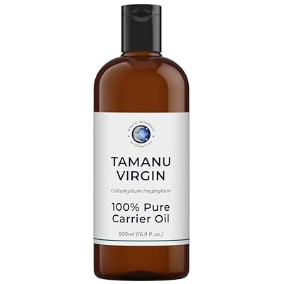 Mystic Moments Huile Vierge de Tamanu - 500ml - Huile de Transport - Publicité Mystic Moments Huile Vierge de Tamanu - 500ml - Huile de Transport - Publicité