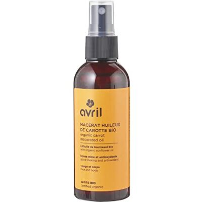 Avril Macérat Huileux de Carotte Bio A l'Huile de Tournesol Bio Bonne mine et Antioxydante Visage & Corps 100% d'Origine naturelle Certifié Bio Ecocert Fabriqué en France 100ml - Publicité Avril Macérat Huileux de Carotte Bio A l'Huile de Tournesol Bio Bonne mine et Antioxydante Visage & Corps 100% d'Origine naturelle Certifié Bio Ecocert Fabriqué en France 100ml - Publicité