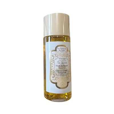 La Sultane de Saba Voyage sur la route du Taj Palace HUILE DE BEAUTÉ MUSC, ENCENS, ROSE 50ml - Publicité La Sultane de Saba Voyage sur la route du Taj Palace HUILE DE BEAUTÉ MUSC, ENCENS, ROSE 50ml - Publicité