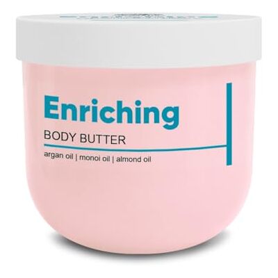Trust Beurre Corporel Nourrissant 200 g Crème Corporelle à l'huile Argan Huiles de Monoï et d'Amande Hydratant Corps Soin de la Peau Soin Mains Beauté Arôme de Vanille Enriching Body Butter - Publicité Trust Beurre Corporel Nourrissant 200 g Crème Corporelle à l'huile Argan Huiles de Monoï et d'Amande Hydratant Corps Soin de la Peau Soin Mains Beauté Arôme de Vanille Enriching Body Butter - Publicité