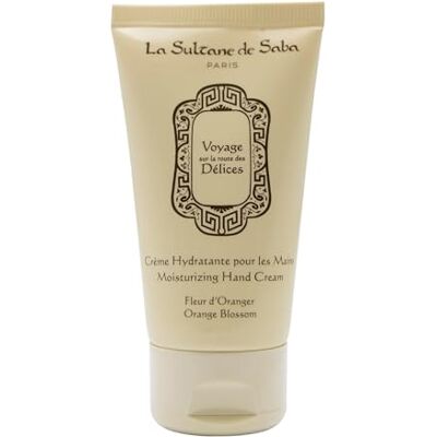 La Sultane de Saba Crème pour les mains Fleur d'oranger - Publicité La Sultane de Saba Crème pour les mains Fleur d'oranger - Publicité