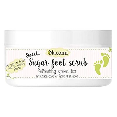 Nacomi Sugar Foot Scrub Refreshing Green Tea 125g - Publicité Nacomi Sugar Foot Scrub Refreshing Green Tea 125g - Publicité
