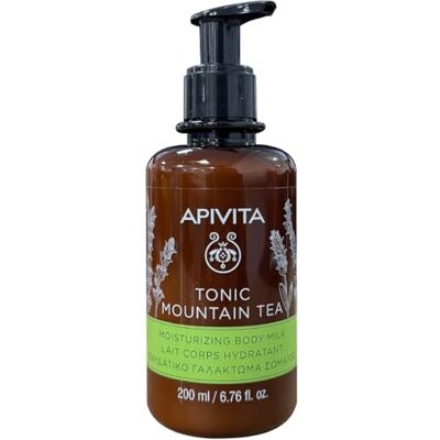 Apivita Tonic Mountain Tea Lait hydratant corporel 200ml - Publicité Apivita Tonic Mountain Tea Lait hydratant corporel 200ml - Publicité