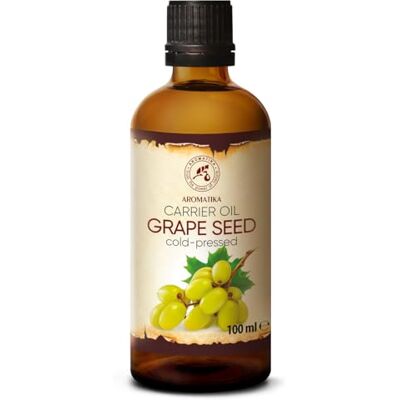 Trust Huile de Base Pépins de Raisin 100ml Vitis Vinifera Pressée à Froid Huile de Support Soins du Visage Huile pour la Peau Huile pour le Corps Soin Peaux Sèches, Cheveux - Publicité Trust Huile de Base Pépins de Raisin 100ml Vitis Vinifera Pressée à Froid Huile de Support Soins du Visage Huile pour la Peau Huile pour le Corps Soin Peaux Sèches, Cheveux - Publicité