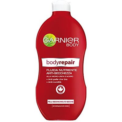 Garnier Crema Fluida Skin Naturals Body Repair 400 Ml - Publicité Garnier Crema Fluida Skin Naturals Body Repair 400 Ml - Publicité