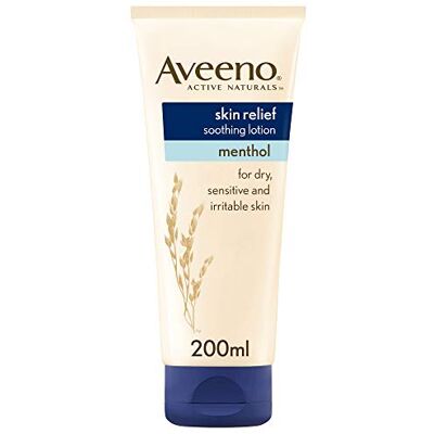 Aveeno Skin Relief Lotion Cooling Menthyle - Publicité Aveeno Skin Relief Lotion Cooling Menthyle - Publicité