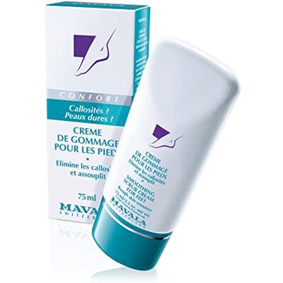 MAVALA Crème de Gommage pour les Pieds Élimine les Callosités, Assouplit la Peau Contient une Poudre Exfoliante Naturelle Spécial Pieds Secs et Abîmés 75ml - Publicité MAVALA Crème de Gommage pour les Pieds Élimine les Callosités, Assouplit la Peau Contient une Poudre Exfoliante Naturelle Spécial Pieds Secs et Abîmés 75ml - Publicité