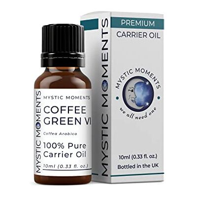 Mystic Moments Huile végétale de café vert 10ml - Publicité Mystic Moments Huile végétale de café vert 10ml - Publicité