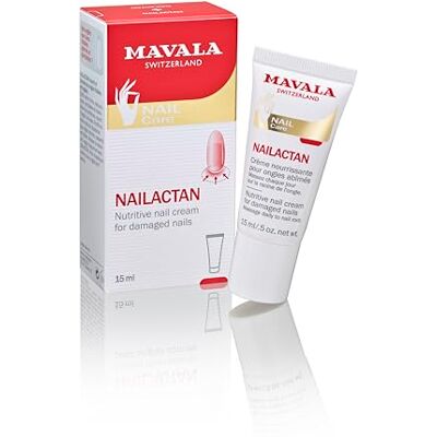 MAVALA Crème Nourrissante Nailactan pour Ongles Abîmés, Secs, Dévitalisés, Cassants, Friables Soin Réparateur Nutritif et Hydratant de la Plaque Cornée 15ml - Publicité MAVALA Crème Nourrissante Nailactan pour Ongles Abîmés, Secs, Dévitalisés, Cassants, Friables Soin Réparateur Nutritif et Hydratant de la Plaque Cornée 15ml - Publicité