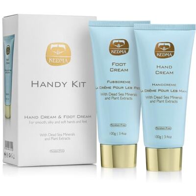 Coffret Mains et Pieds Kedma avec Minéraux de la Mer Morte - Publicité Coffret Mains et Pieds Kedma avec Minéraux de la Mer Morte - Publicité