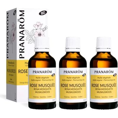Pranarôm Huile Végétale Rose Musquée Bio 3 x 50 ml - Publicité Pranarôm Huile Végétale Rose Musquée Bio 3 x 50 ml - Publicité