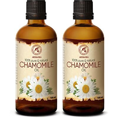 Trust Huile de Camomille 2x100ml Extrait de fleur de Chamomilla Recutita Huile de Camomille pour la Peau Lèvres Soin des Cheveux Huile pour le Corps et pour le Visage Huile de Bain - Publicité Trust Huile de Camomille 2x100ml Extrait de fleur de Chamomilla Recutita Huile de Camomille pour la Peau Lèvres Soin des Cheveux Huile pour le Corps et pour le Visage Huile de Bain - Publicité