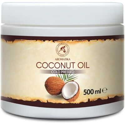Trust Beurre de Coco 500ml Cocos Nucifera Huile Végétale Pressée à Froid Non-Raffiné Soins du Visage Huile pour Peau Huile pour Corps Huile de Bain Soin Peaux Sèches, Cheveux - Publicité Trust Beurre de Coco 500ml Cocos Nucifera Huile Végétale Pressée à Froid Non-Raffiné Soins du Visage Huile pour Peau Huile pour Corps Huile de Bain Soin Peaux Sèches, Cheveux - Publicité