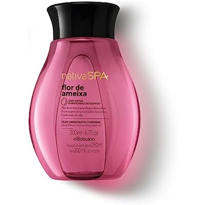 O Boticário Nativa SPA Óleo Corporal Flor de Ameixa Sofisticação e Elegância 200 ml - Publicité O Boticário Nativa SPA Óleo Corporal Flor de Ameixa Sofisticação e Elegância 200 ml - Publicité