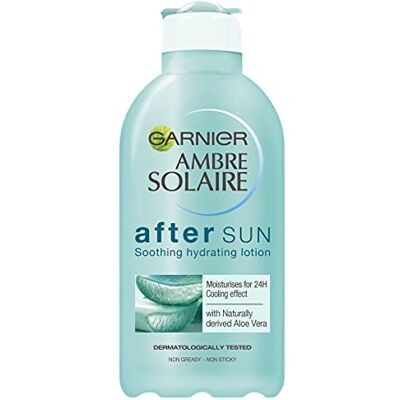 Garnier Lotion solaire ambre après-soleil 200 ml - Publicité Garnier Lotion solaire ambre après-soleil 200 ml - Publicité