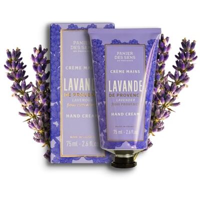Panier des Sens Crème Mains Hydratante Lavande & Bois Ambrés 75ml 97% naturel, karité et huile d’olive pour nourrir les mains sèches avec un parfum chaud, fabriquée en France. Publicité Panier des Sens Crème Mains Hydratante Lavande & Bois Ambrés 75ml 97% naturel, karité et huile d’olive pour nourrir les mains sèches avec un parfum chaud, fabriquée en France. Publicité