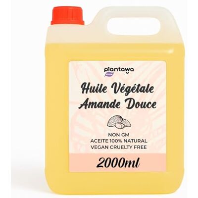 Plantawa - Sweet Almond Oil - 2L - Pour Massage - Oil - Publicité Plantawa - Sweet Almond Oil - 2L - Pour Massage - Oil - Publicité
