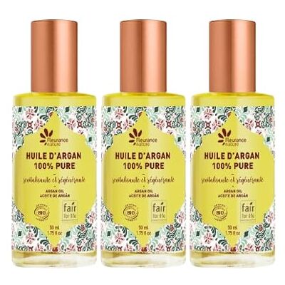 Fleurance Nature - Huile d'Argan 100% Pure & Bio- 50ml- soin visage corporel certifié Bio Cosmos Ecocert- Huile d'argan visage, cheveux et corps- cosmetique bio-24182 (3) - Publicité Fleurance Nature - Huile d'Argan 100% Pure & Bio- 50ml- soin visage corporel certifié Bio Cosmos Ecocert- Huile d'argan visage, cheveux et corps- cosmetique bio-24182 (3) - Publicité