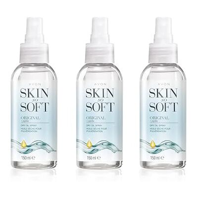 Avon - Skin So Soft Spray Huile Sèche - 150ml - Spray Huile Sèche - Publicité Avon - Skin So Soft Spray Huile Sèche - 150ml - Spray Huile Sèche - Publicité