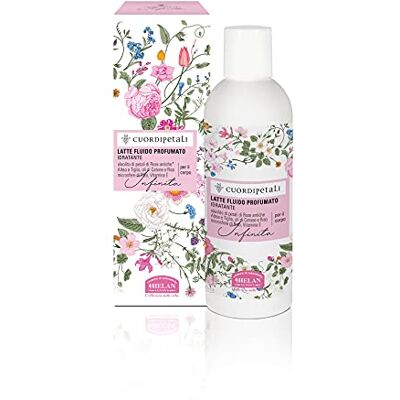 Helan , Cuor di Petali Creme Hydratante Corps Fluide et Nourrissante Lait Corps Velouté avec Extraits d’Altea et de Tilleul pour Peau Douce Crème Parfumée avec Vitamine E, 200 ml Made in Italy - Publicité Helan , Cuor di Petali Creme Hydratante Corps Fluide et Nourrissante Lait Corps Velouté avec Extraits d’Altea et de Tilleul pour Peau Douce Crème Parfumée avec Vitamine E, 200 ml Made in Italy - Publicité